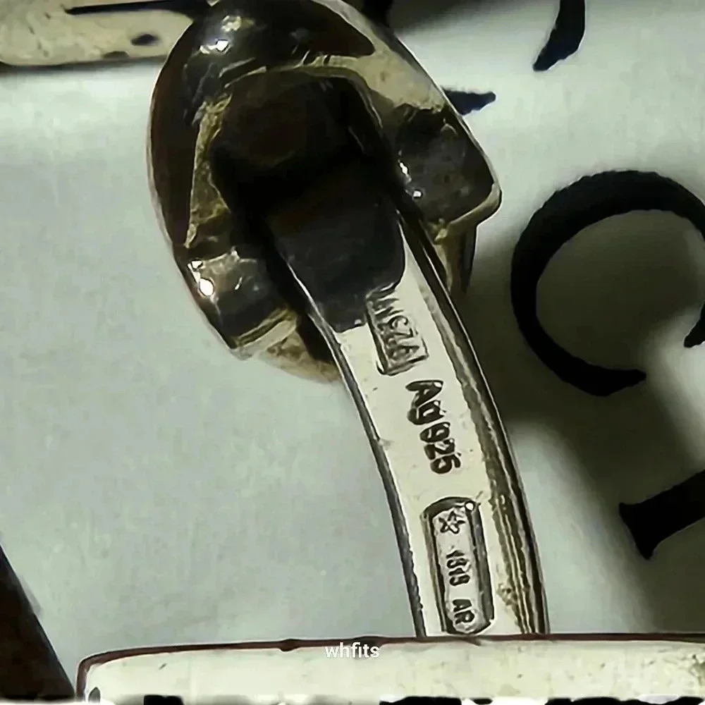 Gucci 925 Sterling Silver GG Skull Cufflinks - Picture 7 of 10